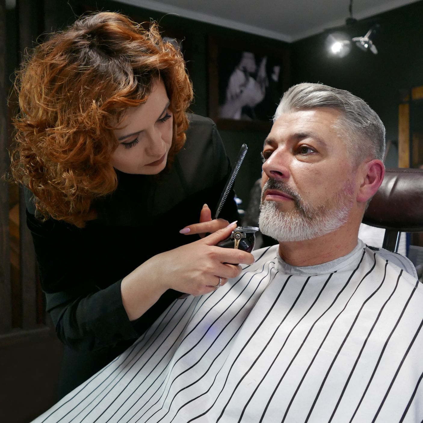 Realizacja — broda i kontur